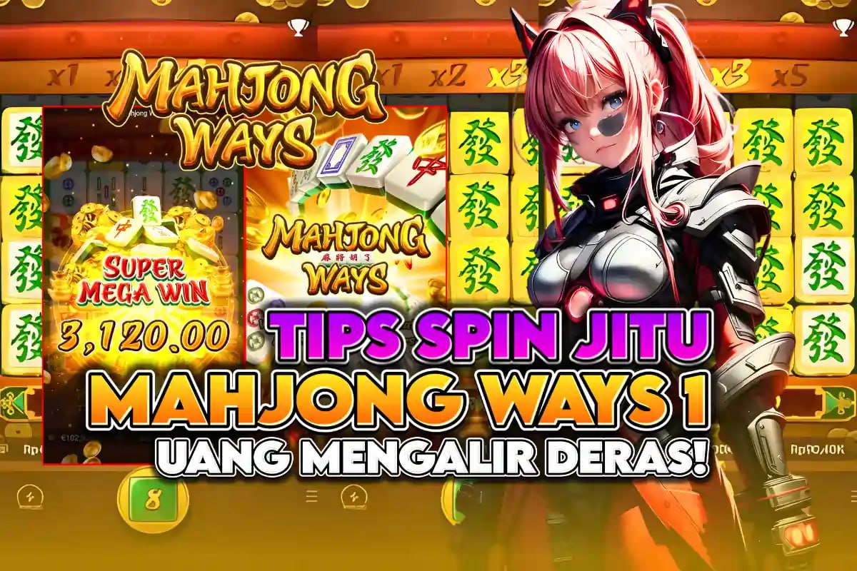 ACC4D : TIPS SPIN JITU DI MAHJONG WAYS 1, UANG MENGALIR DERAS